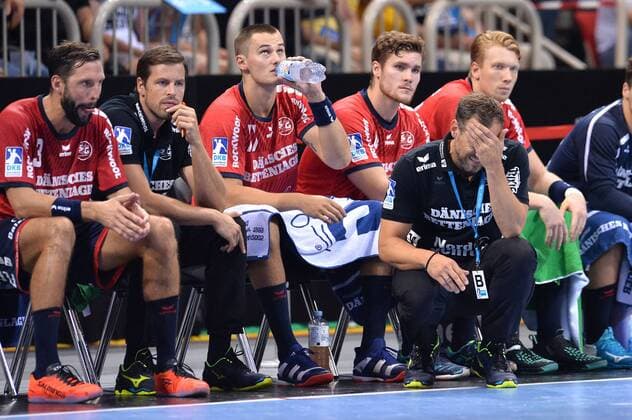 Handball Pixum Super Cup SG Flensburg Handewitt Rhein Neckar Löwen on 22 08 2018 at the ISS Dome in Dusseldorf Maik Machulla Head coach Flensburg front xTTx