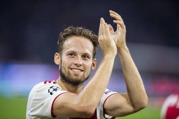 AMSTERDAM, Netherlands, 22-08-2018, football, season 2018 2019, Champions League Play-offs , Johan Cruijff ArenA , Ajax player Daley Blind during the match Ajax - Dynamo Kiev Ajax - Dynamo Kiev  x2413886x