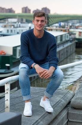 Tennis professional MAXIMILIAN MARTERER GER at the Thames River London England Copyright: xJuergenxHasenkopfx