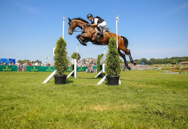 18 23 d3879 Julia KRAJEWSKI GER Samourai du Thot SF 2018 07 21 10 58 27h CHIO AACHEN World Equestrian Festival Aachen Aachen Soers Germany C1c DHL Price CICO 3 Cross Country CICO 3 Cross Country Test Equestrian Versatility