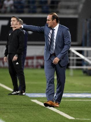 GENT, BELGIUM - AUGUST 23 : Yves Vanderhaeghe Headcoach of KAA Gent pictured during the Europa League play-off 1st leg game between AA Gent and Bordeaux on August 23, 2018 in Gent, Belgium, 23 08 2018 FOOTBALL : KRC Genk v Brondby IF - UEFA Europa League Play-Offs 1st Leg - 23 08 2018 PHOTONEWS PANORAMIC  775212207