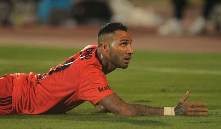 Sport Bilder des Tages 23.08.2018 Belgrade(Serbia) FK Partizan-Besiktas JK play off Europa League men s football Ricardo Quaresma Besiktas JK : 