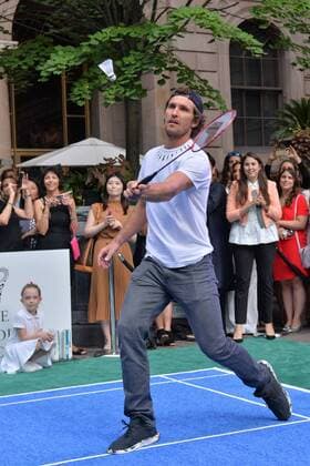 August 23, 2018 - New York, NY, USA - August 23, 2018 New York City..Mischa Zverev attending the 4th Annual Palace Invitational at the Lotte Palace Hotel on August 23, 2018 in New York City. 4th Annual Palace Invitational, 082318  - ZUMAny1_ 20180823_zaf_ny1_001 Copyright: xKristinxCallahanx