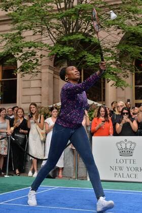 August 23, 2018 - New York, NY, USA - August 23, 2018 New York City..Venus Williams attending the 4th Annual Palace Invitational at the Lotte Palace Hotel on August 23, 2018 in New York City. 4th Annual Palace Invitational, 082318  - ZUMAny1_ 20180823_zaf_ny1_012 Copyright: xKristinxCallahanx