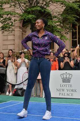 August 23, 2018 - New York, NY, USA - August 23, 2018 New York City..Venus Williams attending the 4th Annual Palace Invitational at the Lotte Palace Hotel on August 23, 2018 in New York City. 4th Annual Palace Invitational, 082318  - ZUMAny1_ 20180823_zaf_ny1_013 Copyright: xKristinxCallahanx