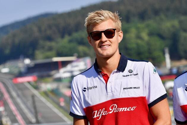 Marcus Ericsson Alfa Romeo Sauber F1 Team formula 1 GP Belgium in Spa 24 08 2018 Photo mspb Jerry Andre Marcus Ericsson Formula 1 GP Belgium 2018