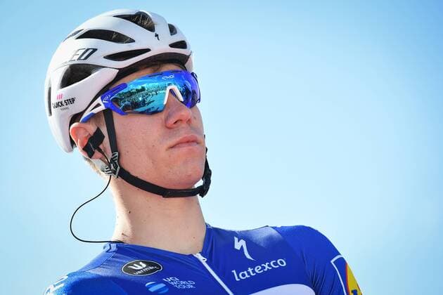 Dutch Fabio Jakobsen of Quick-Step Floors pictured at the start of the one day cycling race, the Great War Remembrance Race, from Nieuwpoort to Ieper, Friday 24 August 2018. DAVIDxSTOCKMAN  x05412430x