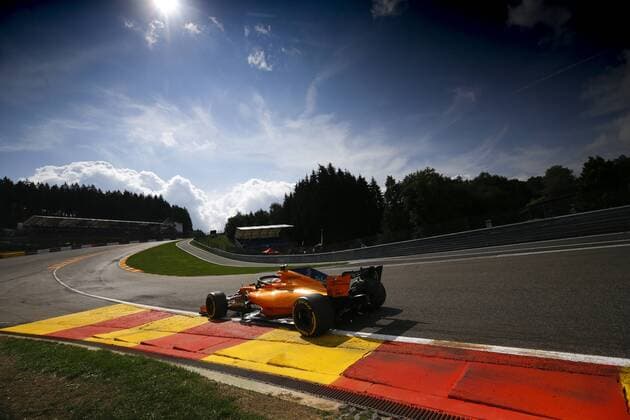 Motorsports: FIA Formula One World Championship WM Weltmeisterschaft 2018, Grand Prix of Belgium, 2 Stoffel Vandoorne (BEL, McLaren F1 Team), Spa-Francorchamps Belgium