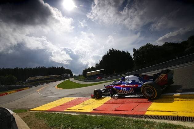 Motorsports: FIA Formula One World Championship WM Weltmeisterschaft 2018, Grand Prix of Belgium, 10 Pierre Gasly (FRA, Red Bull Toro Rosso Honda), Spa-Francorchamps Belgium