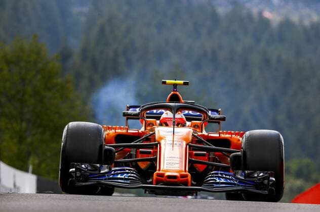 Motorsports: FIA Formula One World Championship WM Weltmeisterschaft 2018, Grand Prix of Belgium, 2 Stoffel Vandoorne (BEL, McLaren F1 Team), Spa-Francorchamps Belgium