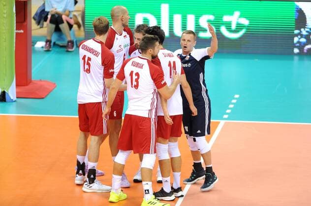 2018.08.24 Krakow Siatkowka mezczyzn , XVI Memorial Huberta Jerzego Wagnera Krakow 2018 Polska - Kanada N z reprezentacja Polski, radosc Foto Krzysztof Porebski PressFocus 2018.08.24 Krakow Volleyball , 16th Wagner Memorial Polska - Kanada reprezentacja Polski, radosc Credit: Krzysztof Porebski PressFocus NEWSPIX.PL --- Newspix.pl  20180824PF_KP028