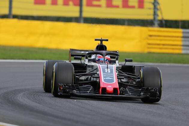 Romain Grosjean Haas F1 Team formula 1 GP Belgium in Spa 24 08 2018 Photo mspb Jean Petin Romain Grosjean formula 1 GP Belgium 2018