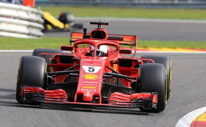 Sebastian Vettel Scuderia Ferrari Formula 1 GP Belgium at Spa 24 08 2018 Photo mspb Jean Petin Sebastian Vettel Formula 1 GP Belgium 2018