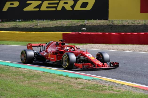 Sebastian Vettel Scuderia Ferrari Formula 1 GP Belgium at Spa 24 08 2018 Photo mspb Jean Petin Sebastian Vettel Formula 1 GP Belgium 2018