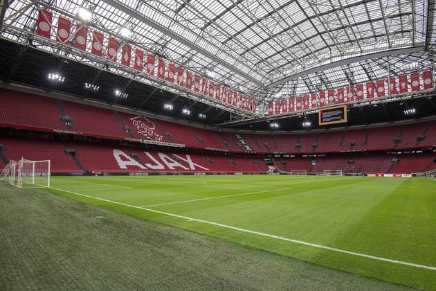 AMSTERDAM, Netherlands, 25-08-2018, football, Dutch eredivisie, season 2018 2019, Johan Cruijff Arena , stadion overview stadionoverzicht before the match Ajax - FC Emmen. Ajax - Emmen  x2418798x