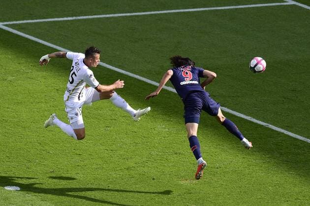 CAVANI Edinson (PSG) FOOTBALL : PSG vs Angers - Conforama L1 - 25 08 2018 JBAutissier Panoramic 