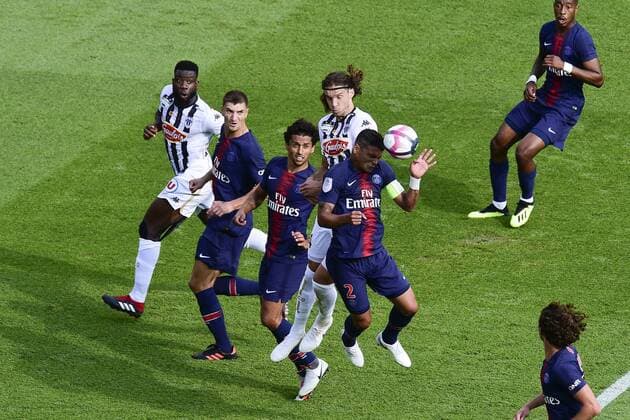 SILVA Thiago (PSG) FOOTBALL : PSG vs Angers - Conforama L1 - 25 08 2018 JBAutissier Panoramic 