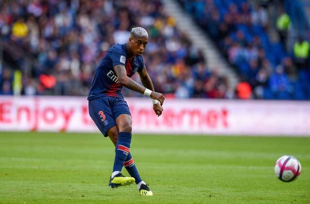 Presnel Kimpembe ( PSG ) FOOTBALL : Paris Saint Germain vs Angers SCO - Ligue 1 - Paris - 25 08 2018 FedericoPestellini Panoramic 