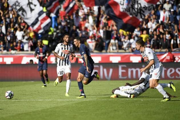 11 ANGEL DI MARIA (PSG) FOOTBALL : Paris SG vs Angers - Ligue 1 Conforama - 25 08 2018 FEP Panoramic 