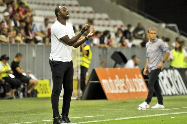 Patrick Vieira (entraineur de l OGC Nice) FOOTBALL : OGC Nice vs Dijon - Ligue 1 Conforama - Nice - 25 08 2018 NorbertScanella Panoramic 