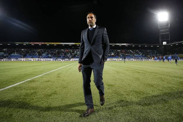 ZWOLLE, 25-08-2018, MAC3PARK Stadium, season 2018 2019, Dutch Eredivisie, PEC Zwolle coach John van t Schip disappointed after the 1-2 during the match PEC Zwolle - PSV 1-2. PEC - PSV  x2420995x