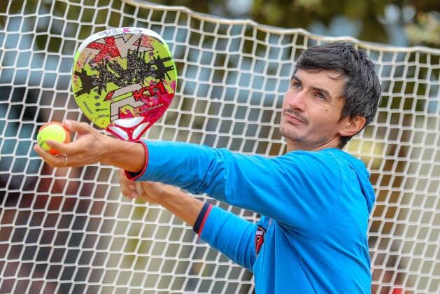 Nikita Burmakin RUS 2 ITF Beach Tennis Open Saarlouis 2018 Saarlouis 25 08 2018