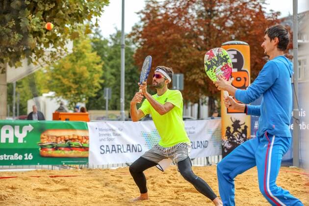 Tommaso Giovanni ITA and Nikita Burmakin RUS 2 ITF Beach Tennis Open Saarlouis 2018 Saarlouis 25 08 2018
