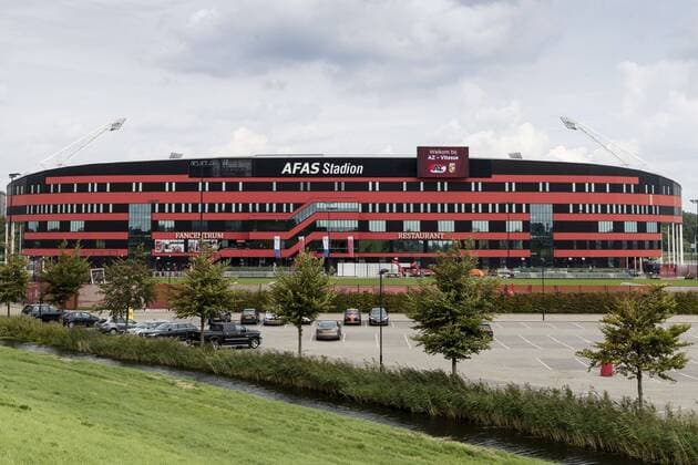 ALKMAAR , 26-08-2018 , AFAS Stadion , Dutch football , Eredivisie , season 2018 2019. Stadium overview before the match AZ vs Vitesse AZ - Vitesse  x2423679x