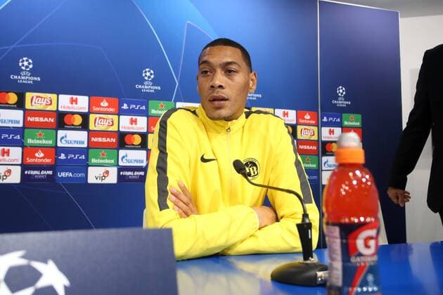 BSC Young Boys conference - Zagreb, Croatia 27.08.2018., Zagreb, Croatia - BSC Young Boys conference ahead of tomorrow s match of 4th UEFA Champions Leaguewith GNK Dinamo. Gerardo Seoane, Guillame Hoarau.  LukaxStanzl PIXSELL