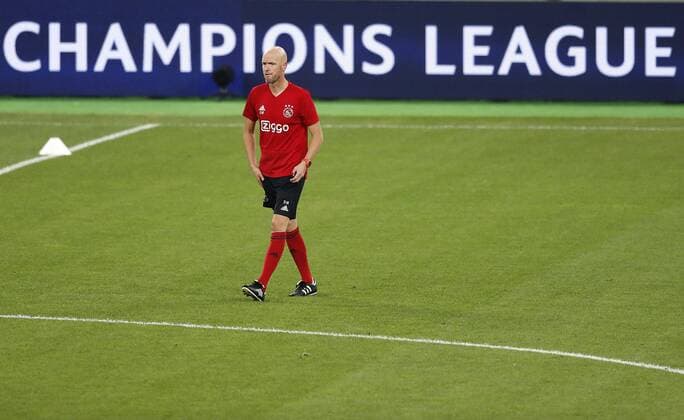 Sport Bilder des Tages KIEV, Ukraine, 27-08-2018, Stadium NSK Olimpiejsky,football, season 2018 2019, Champions League Play-offs . Training of Ajax with coach Erik ten Hag for tomorrow s game against Dynamo Kiev. Training Ajax in Kiev  x2428038x