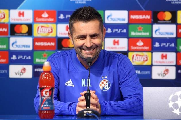 GNK Dinamo press conference PK Pressekonferenz - Zagreb, Croatia 27.08.2018., Zagreb, Croatia - GNK Dinamo conference ahead of tomorrow s match of 4th UEFA Champions League with BSC Young Boys . Coach Nenad Bjelica.  LukaxStanzl PIXSELL
