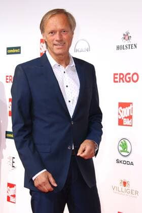 Gerhard Delling at the Sport Bild Award on 27.08.208 in Hamburg. Sportbild Award 2018 Presentation in Hamburg