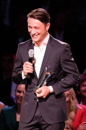 Award winner Nico Kovac Awarded the Sport Bild Award in the fish auction hall Große Elbstraße in Hamburg on 27 8 2018
