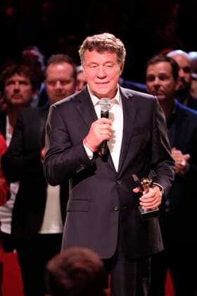 Otto Rehhagel honored for his lifes work Presentation of the Sport Bild Award at the fish auction hall Große Elbstraße in Hamburg on 27 8 2018