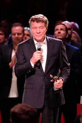 Otto Rehhagel honored for his lifes work Presentation of the Sport Bild Award at the fish auction hall Große Elbstraße in Hamburg on 27 8 2018