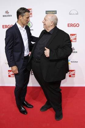 Niko Kovac and Reiner Calmund at the presentation of the 16 Sport Bild Award 2018 at the Fischauktionshalle Hamburg 27 08 2018 Foto:xH.xHartmannx xFuturexImage