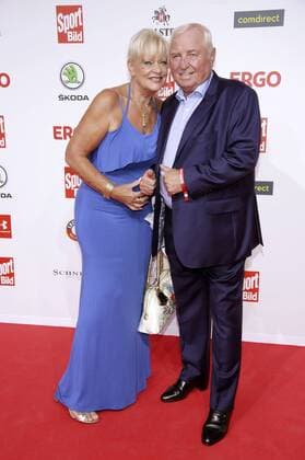Ulli Wegner with his wife Margret at the presentation of the 16 Sport Bild Award 2018 in the Fischauktionshalle Hamburg 27 08 2018 Foto:xgbrcix xFuturexImage