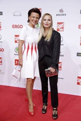 Margit Tönnies and Regina Halmich at the presentation of the 16 Sport Bild Award 2018 in the Fischauktionshalle Hamburg 27 08 2018 Foto:xgbrcix xFuturexImage