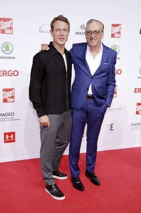Alexander Bommes and Alfred Draxler at the presentation of the 16 Sport Bild Award 2018 at the Fischauktionshalle Hamburg 27 08 2018 Foto:xgbrcix xFuturexImage