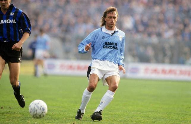 Thomas Doll from Lazio Rome photographed on 24 08 1992 in Rome Football International Lazio Rome