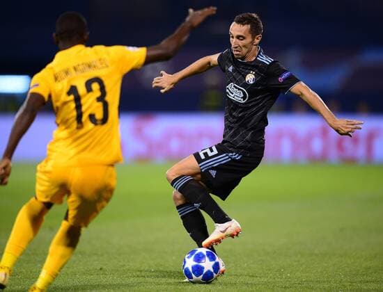 GNK Dinamo - Young Boys 28.08.2018., stadium Maksimir, Zagreb, Croatia - Champions League playoffs, GNK Dinamo - Young Boys . Marin Leovac  MarkoxPrpic PIXSELL