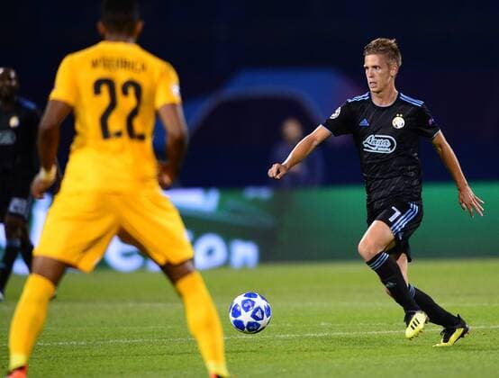 GNK Dinamo - Young Boys 28.08.2018., stadium Maksimir, Zagreb, Croatia - Champions League playoffs, GNK Dinamo - Young Boys . Dani Olmo .  MarkoxPrpic PIXSELL