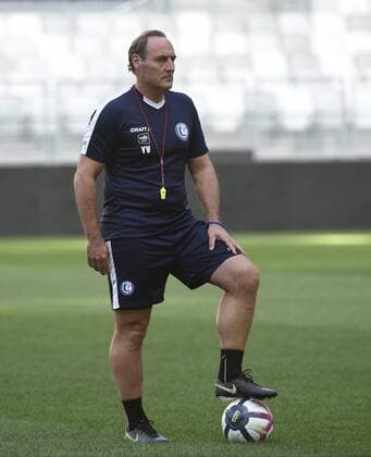Yves Vanderhaeghe Headcoach of KAA Gent FOOTBALL : KAA La Gantoise - Europa league - Bordeaux - 29 08 2018 Photonews PANORAMIC  775212207