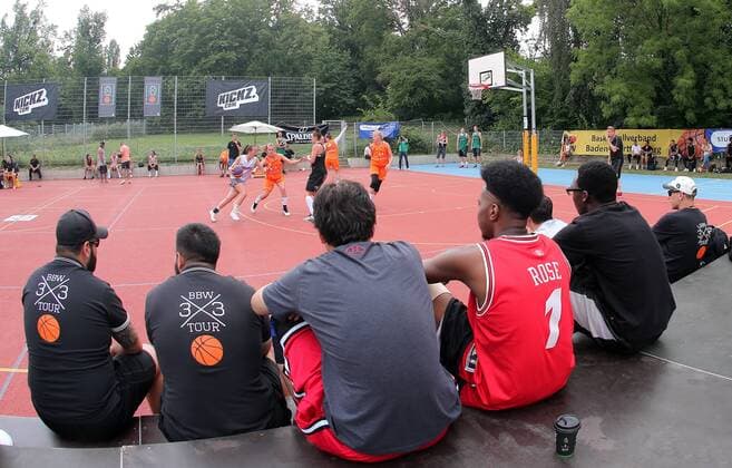 BAU 14 07 2018 Stuttgart Basketball Streetball Festival Feature Overview