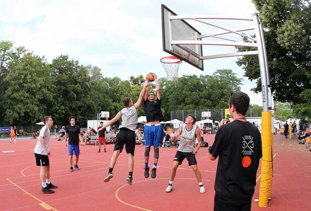 BAU 14 07 2018 Stuttgart Basketball Streetball Festival Feature Overview