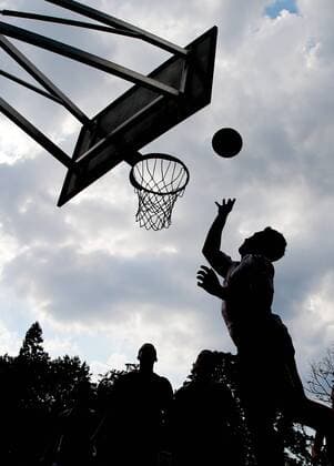 BAU 14 07 2018 Stuttgart Basketball Streetball Festival Feature Schatten