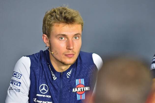 xekx 31 08 02 09 2018 FIA Formula 1 Championship Formula 1 Grand Prix of Italy 2018 GP Italia Monza Pictured Sergei Sirotkin RUS 35 Williams Martini Racing Monza Italy eel-fotografie Eberhard Krieger