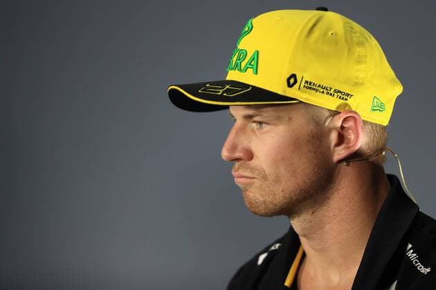 30th August 2018, Autodromo Nazionale Monza, Monza, Italy, Formula One Grand Prix of Italy, driver arrivals and press conference PK Pressekonferenz Renault F1 Team, Nico Hulkenberg  ActionPlus12059256 Octane