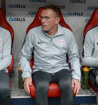 Soccer Mens Season 2018 2019 Europa League Qualifiers Play offs reverse RB Leipzig Sorja Luhansk Coach Ralf Rangnick RB Leipzig on the bench 30 08 2018 Copyright: xMatthiasxKochx