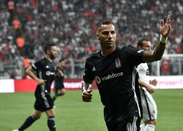 Besiktas Ricardo Quaresma during Besiktas - Partizan UEFA European League Qualifying Round Game, at Vodafone Arena, Istanbul, 30th of August 2018.  Copyright: MustafaxAlkac 16099364